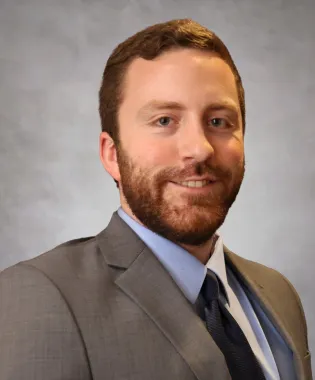 A portrait of Gibson Calfee, PA.