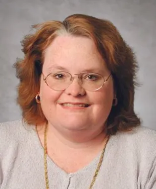 A portrait of Catherine L. Mathes, MD.