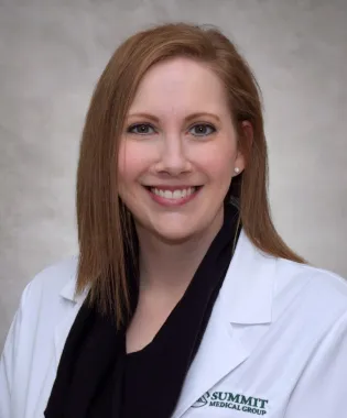 A portrait of Katie J. Tipton, MD.