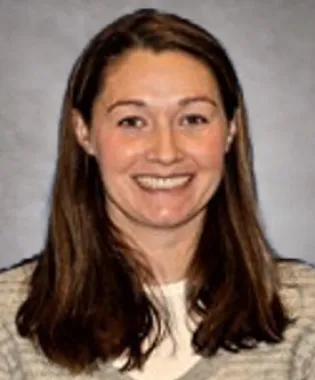 A portrait of Ashley Daves, FNP.