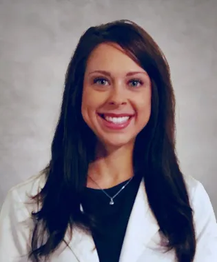 A portrait of Rachel Cameron, APRN-C.
