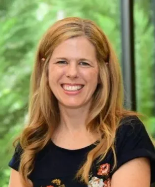 A portrait of Heather Cash, MD.