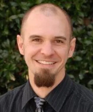 A portrait of Chris Borders, PA.