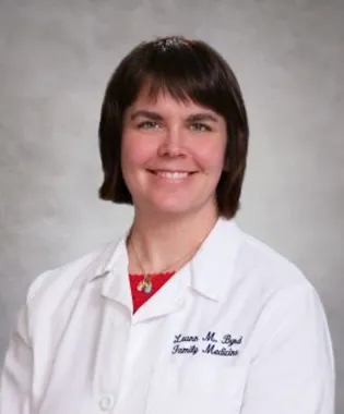 A portrait of Leann M. Byrd, MD.