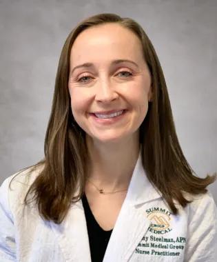 A portrait of Tiffany Steelman, NP.