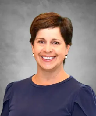 A portrait of Sheri Zieminick, MD.