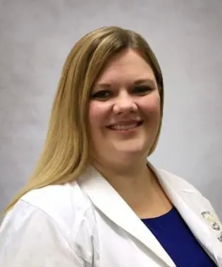 A portrait of Elizabeth Margle, FNP.