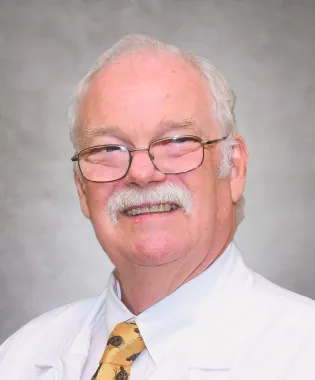 A portrait of William A. Hays, MD.