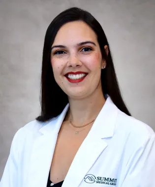 A portrait of Alina Wertz, MD.