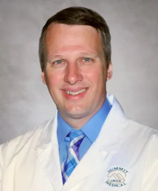 A portrait of Michael T. Damron, MD.