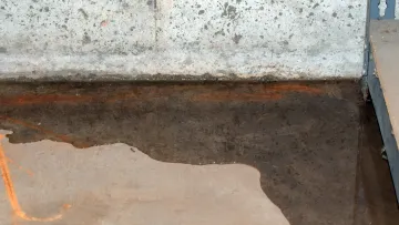 a close-up of a concrete wall