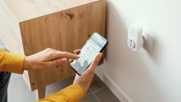 a person holding a phone