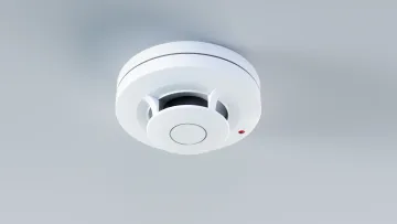 a white device