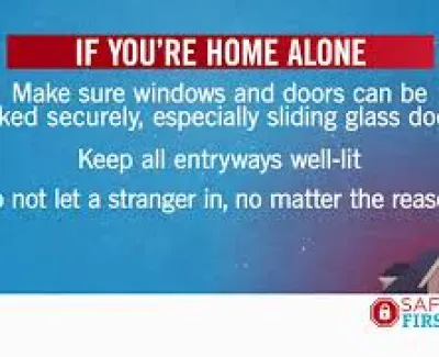 Home alone tips