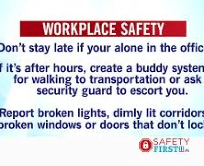 Workplace safety tips