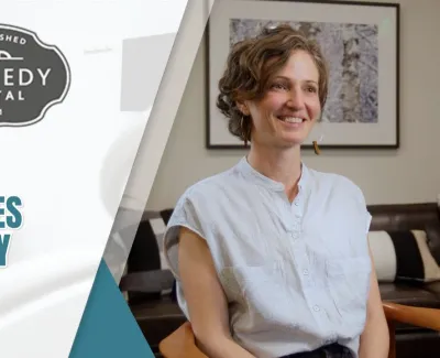 Happy patient Ember shares a testimonial about Dr. Kennedy at Kennedy Dental office