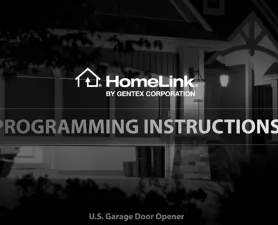 HomeLink 5 Training Video