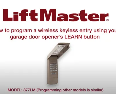 How to Program a Wireless Keyless Entry