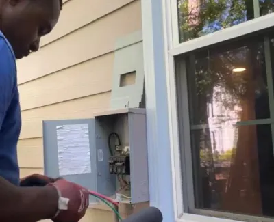 Electrical HVAC Installation Time Lapse 