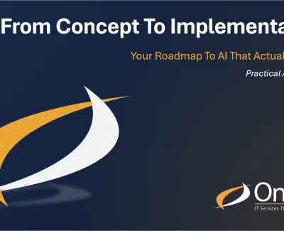 From concept to implementation roadmap for practical AI in SMBs by One82 IT services, July 31, 2025.
