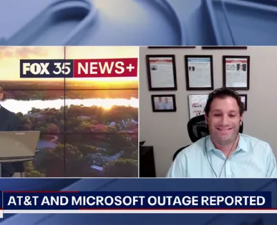 Matt Rose Featured on Fox35 Microsoft Outages 9 12 24