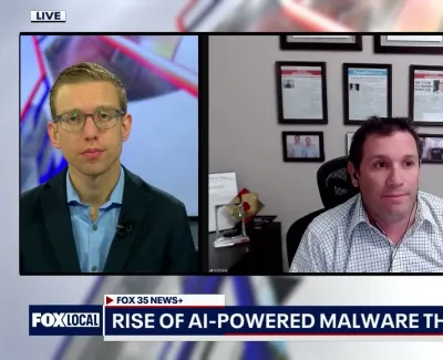 Tracking the Rise of AI-Powered Malware | FOX 35 Interview with Matt Rose