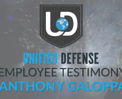 Unified Defense Employee Testimony: Anthony Galoppa