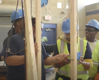 Atlanta Youth Build. Hands-on learning for careers in construction