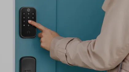a person holding a remote control