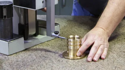 a person using a machine