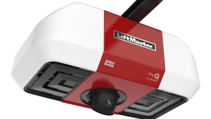 a red and white video game console