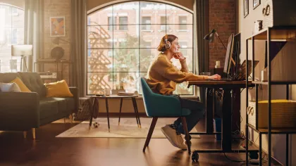 a person playing a piano