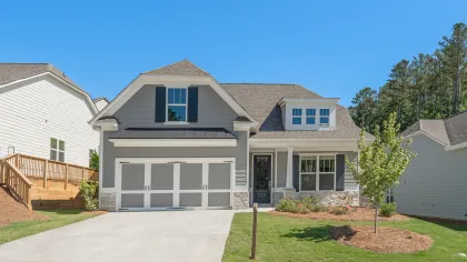 a house with a front yard