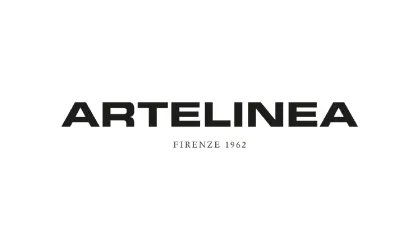 Artelinea logo with bold black text and Firenze 1962 in smaller font below on white background