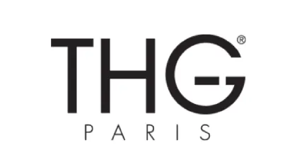 THG Paris black and white logo text on a plain background with registered trademark symbol.