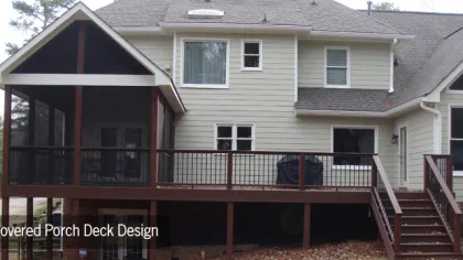 a house with a balcony