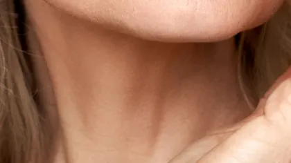 close-up of a woman's lips