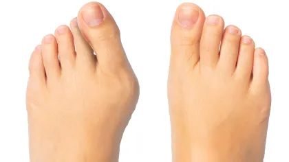 two feet