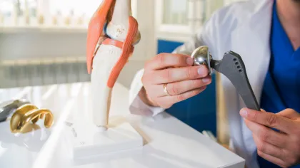 a person holding a tool