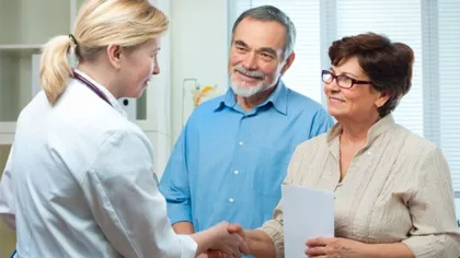 patients meeting with healthcare provider