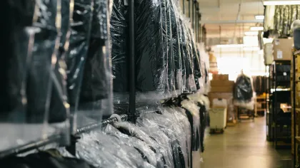 a room full of machinery