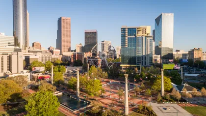 The Atlanta Skyline for our Atlanta LunsPro Team, Carolina Residential and Commercial Inspections, Carolina Property Inspections, Commercial Property Inspections, Carolina Commercial Property Inspector, Carolina LunsPro Inspection Group