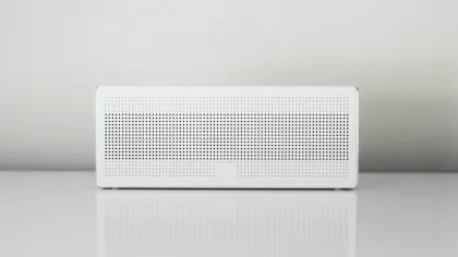 a white rectangular object