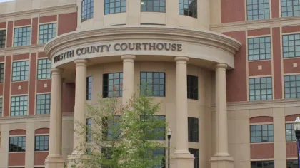 Forsyth County Georgia Courthouse.