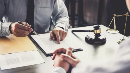 Service of process in divorce case.