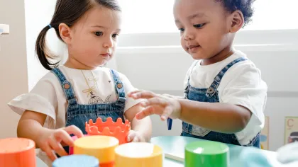 Work related child care.