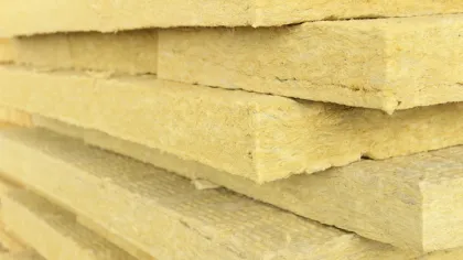 a close up of a wall