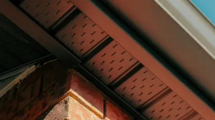 a close-up of a building