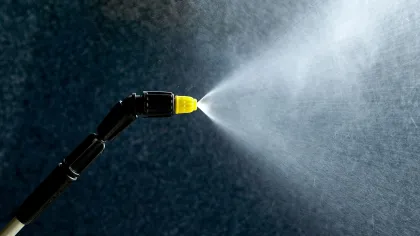 a rocket launching into space