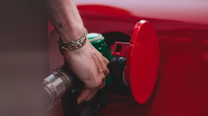 pumping gas